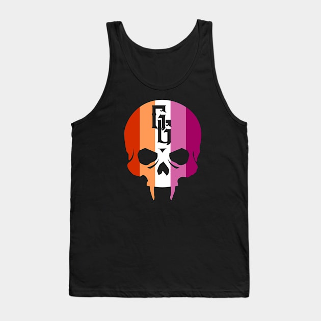 Lesbian Pride Gehenna Tank Top by highcouncil@gehennagaming.com